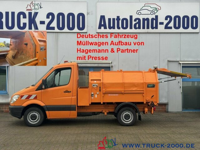 Mercedes-Benz Sprinter 316 Hagemann 3,5m3 Müllwagen mit Presse - Sopbil: bild 1 Mercedes-Benz Sprinter 316 Hagemann 3,5m3 Müllwagen mit Presse - Sopbil: bild 1