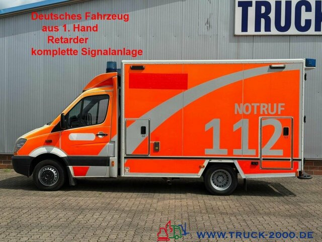 Mercedes-Benz Sprinter 516 Fahrtec RTW Luftfederung Retarder - Ambulans: bild 1 Mercedes-Benz Sprinter 516 Fahrtec RTW Luftfederung Retarder - Ambulans: bild 1