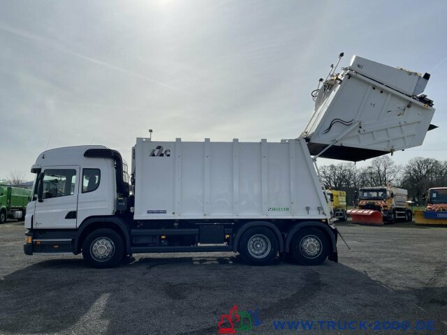 Sopbil för transportering sopor Scania P320 Haller 21m³ Schüttung C-Trace Ident.4 Sitze: bild 10