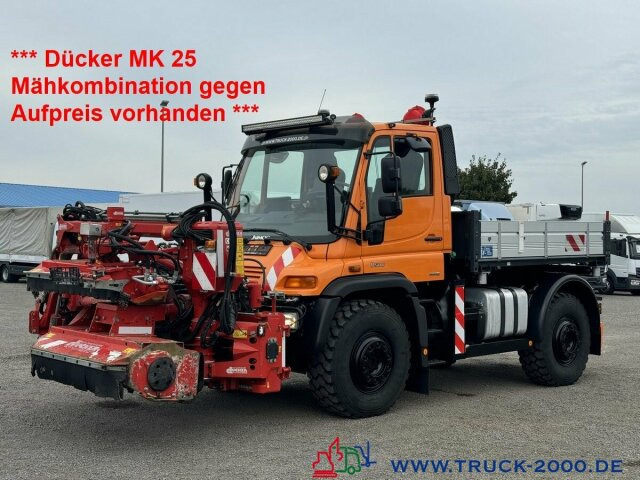 Tippbil lastbil Unimog U 500 Vario Pilot Wechsellenkung EasyDrive Klima: bild 11