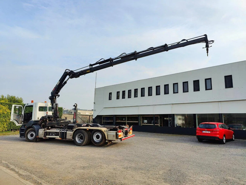 Mercedes-Benz Axor 2536 Euro5 container multilift crane HIAB 220 - Lastväxlare lastbil, Kranbil: bild 4 Mercedes-Benz Axor 2536 Euro5 container multilift crane HIAB 220 - Lastväxlare lastbil, Kranbil: bild 4