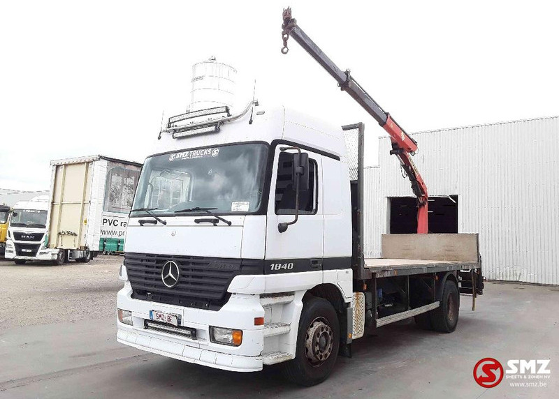 Mercedes-Benz Actros 1840 Palfinger pk7501 remote - Flakbil, Kranbil: bild 2 Mercedes-Benz Actros 1840 Palfinger pk7501 remote - Flakbil, Kranbil: bild 2
