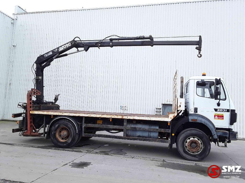 Mercedes-Benz SK 1831 hiab 090 lames - Flakbil, Kranbil: bild 4 Mercedes-Benz SK 1831 hiab 090 lames - Flakbil, Kranbil: bild 4