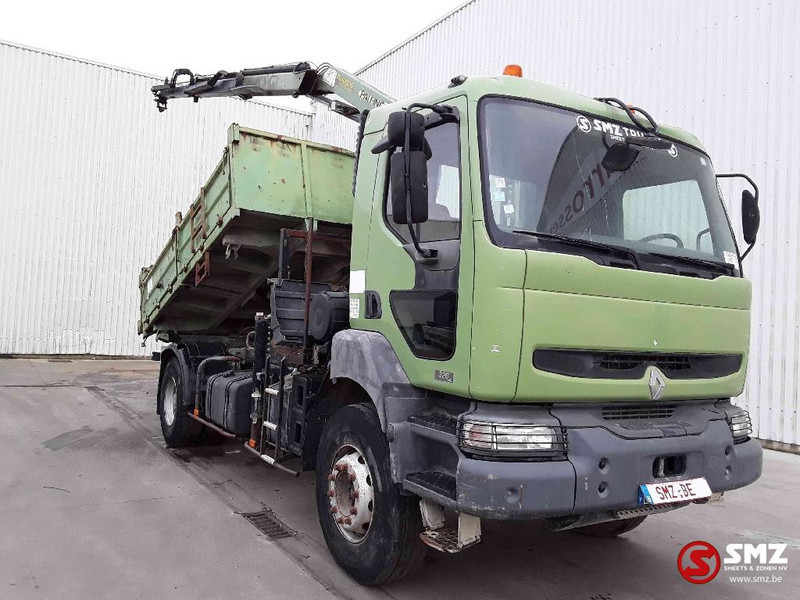 Renault Kerax 320 palfinger pk 1000-remote - Tippbil lastbil, Kranbil: bild 1 Renault Kerax 320 palfinger pk 1000-remote - Tippbil lastbil, Kranbil: bild 1