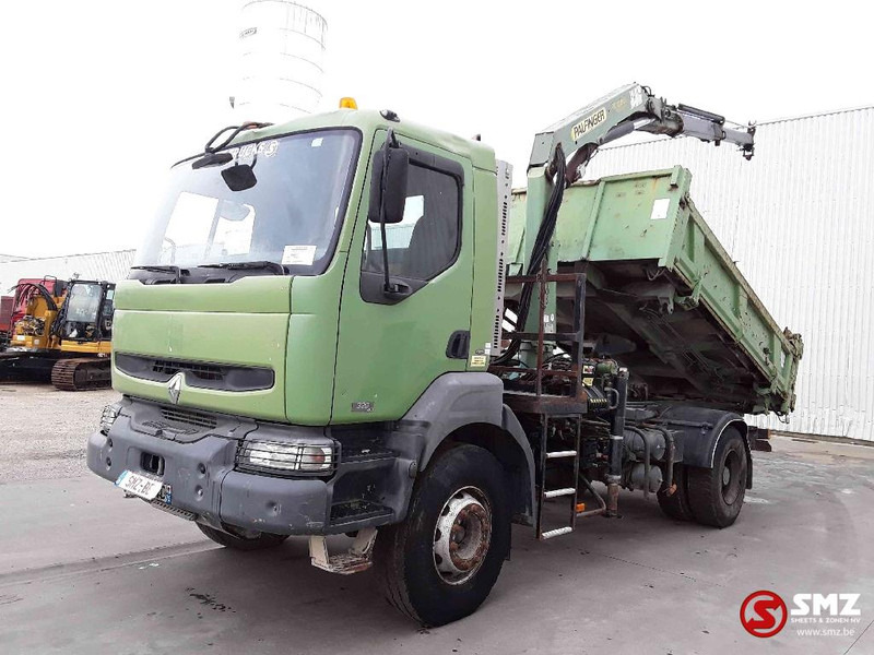 Renault Kerax 320 palfinger pk 1000-remote - Tippbil lastbil, Kranbil: bild 3 Renault Kerax 320 palfinger pk 1000-remote - Tippbil lastbil, Kranbil: bild 3