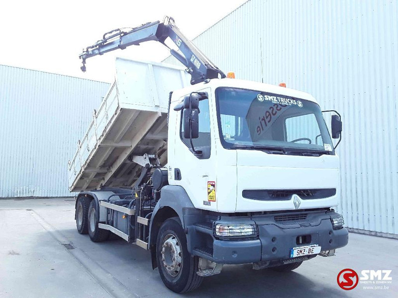 Renault Kerax 370 Hiab 144B-2 - Tippbil lastbil, Kranbil: bild 1 Renault Kerax 370 Hiab 144B-2 - Tippbil lastbil, Kranbil: bild 1