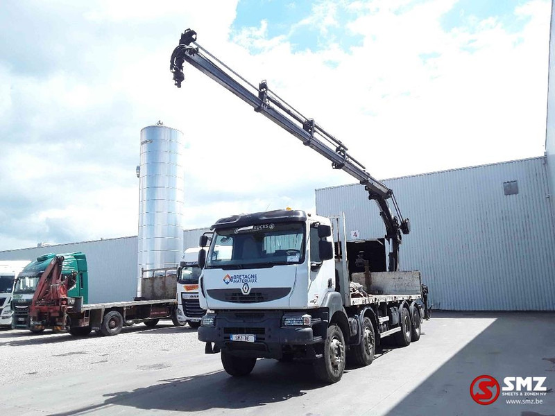 Renault Kerax 430 hiab 211 /4 +remote - Flakbil, Kranbil: bild 3 Renault Kerax 430 hiab 211 /4 +remote - Flakbil, Kranbil: bild 3