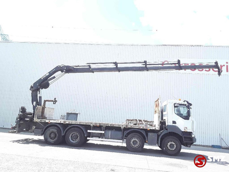 Renault Kerax 430 hiab 211 /4 +remote - Flakbil, Kranbil: bild 4 Renault Kerax 430 hiab 211 /4 +remote - Flakbil, Kranbil: bild 4