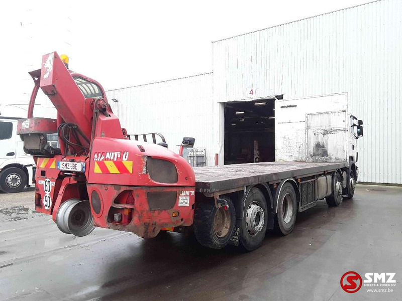 Flakbil Scania R 420 8x2 +manitou TMT 25.20: bild 11