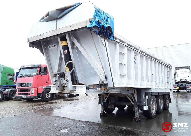 TISVOL Oplegger 4950 kg small dammage - Tippbil semitrailer: bild 3 TISVOL Oplegger 4950 kg small dammage - Tippbil semitrailer: bild 3