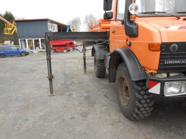 Mercedes-Benz U1450 427/11 mit Kran - Tippbil lastbil, Kranbil: bild 4 Mercedes-Benz U1450 427/11 mit Kran - Tippbil lastbil, Kranbil: bild 4