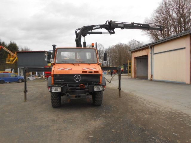 Mercedes-Benz U1450 427/11 mit Kran - Tippbil lastbil, Kranbil: bild 3 Mercedes-Benz U1450 427/11 mit Kran - Tippbil lastbil, Kranbil: bild 3