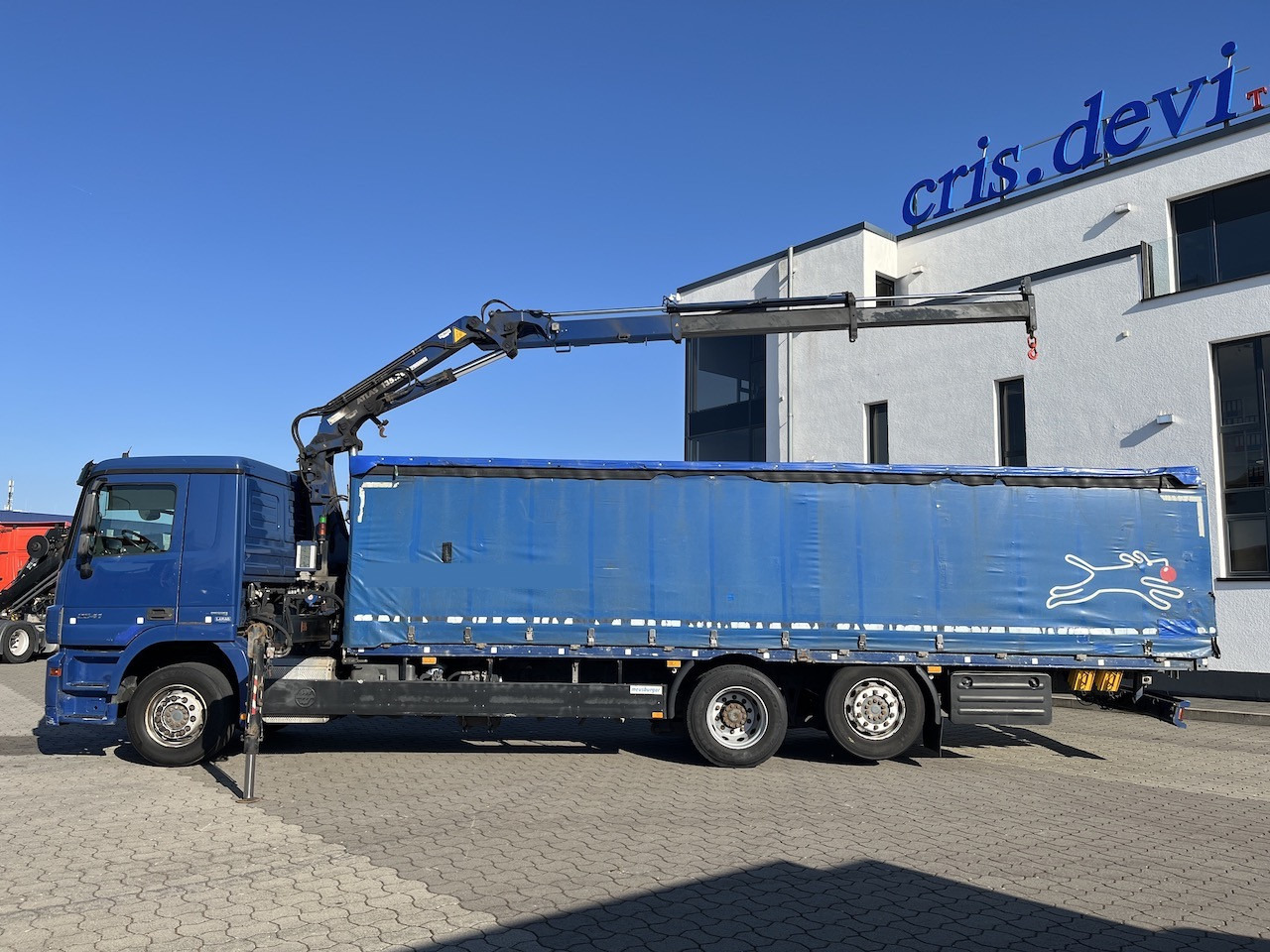Mercedes-Benz 2541 6x2 Atlas 135.2E Pritsche 8,20 m Ausziehbar - Kapellbil, Kranbil: bild 4 Mercedes-Benz 2541 6x2 Atlas 135.2E Pritsche 8,20 m Ausziehbar - Kapellbil, Kranbil: bild 4