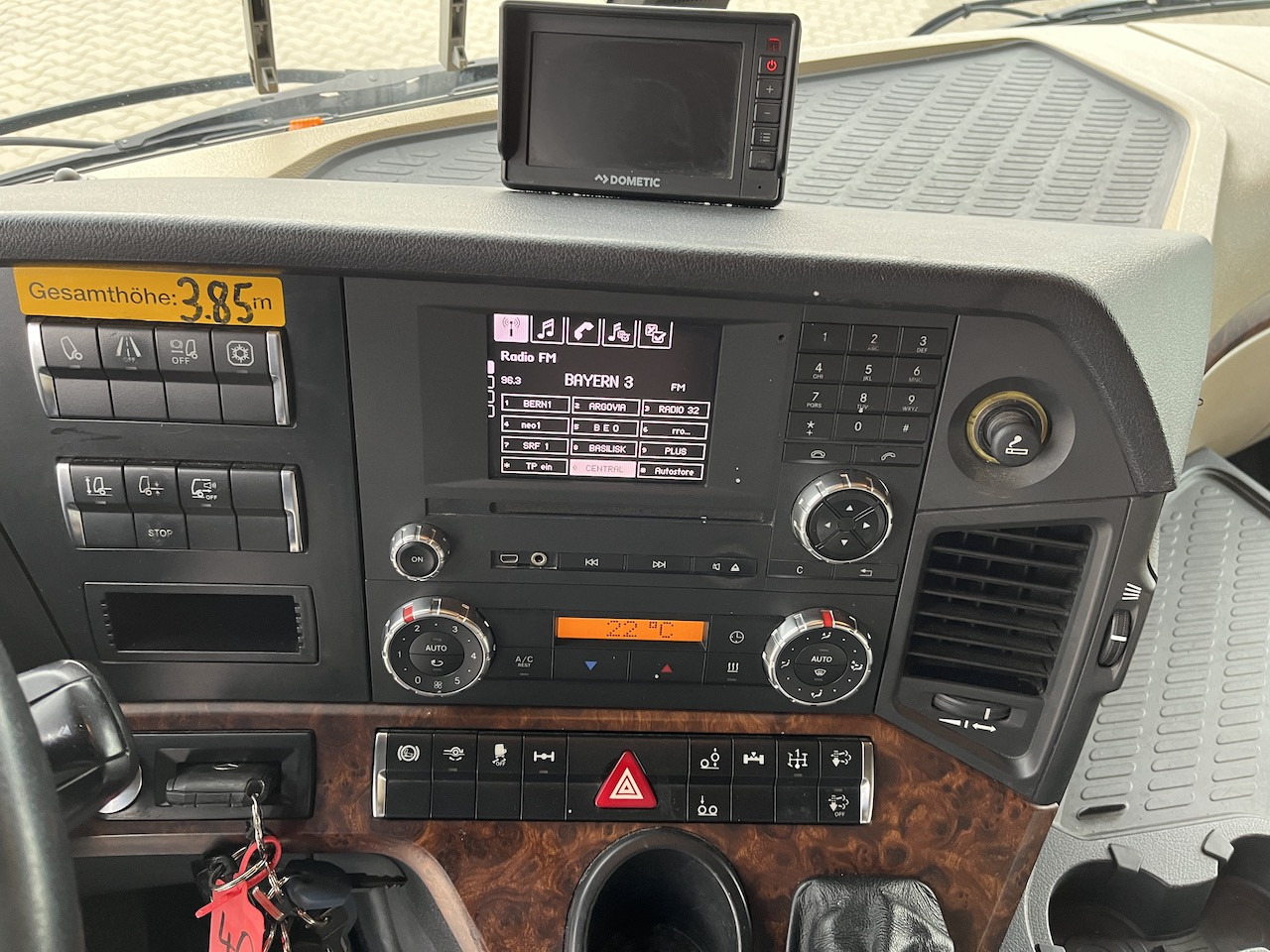Mercedes-Benz Actros 2545 6x2 Atlas 265-A6 Lenk- Liftachse - Flakbil, Kranbil: bild 3 Mercedes-Benz Actros 2545 6x2 Atlas 265-A6 Lenk- Liftachse - Flakbil, Kranbil: bild 3