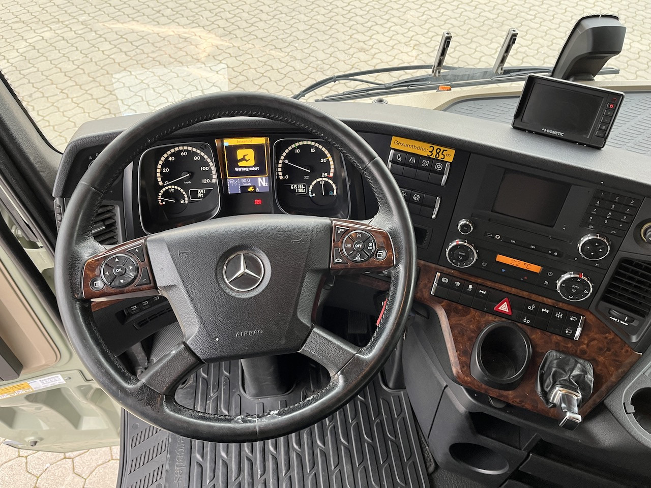 Mercedes-Benz Actros 2545 6x2 Atlas 265-A6 Lenk- Liftachse - Flakbil, Kranbil: bild 2 Mercedes-Benz Actros 2545 6x2 Atlas 265-A6 Lenk- Liftachse - Flakbil, Kranbil: bild 2