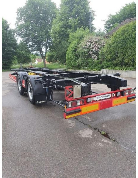 Krone Tandem Standard Lafette tiefgekuppelt 2-Achs Tandem Standard Lafette tiefgekuppelt TÜV NEU! - Containersläp/ Växelflaksläp: bild 4 Krone Tandem Standard Lafette tiefgekuppelt 2-Achs Tandem Standard Lafette tiefgekuppelt TÜV NEU! - Containersläp/ Växelflaksläp: bild 4