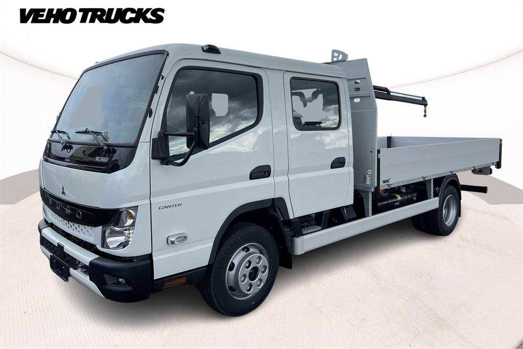 Fuso Canter 7C18D AMT UUSI! Palfinger PC1500 - Flakbil, Kranbil: bild 1 Fuso Canter 7C18D AMT UUSI! Palfinger PC1500 - Flakbil, Kranbil: bild 1