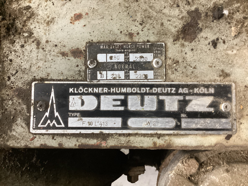 Byggmaskiner Deutz BF10L413 FOR PARTS: bild 6
