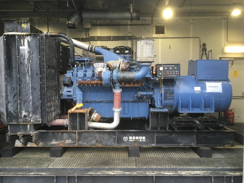 MTU 16V2000 GENERATOR 1250KVA USED - Elgenerator: bild 1 MTU 16V2000 GENERATOR 1250KVA USED - Elgenerator: bild 1