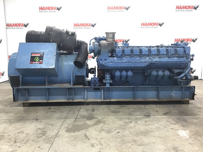 MTU 16V396 GENERATOR 1875 KVA FOR PARTS - Elgenerator: bild 1 MTU 16V396 GENERATOR 1875 KVA FOR PARTS - Elgenerator: bild 1