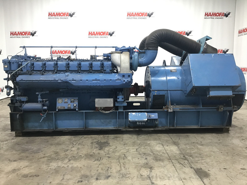 MTU 16V396 GENERATOR AEG 1875KVA USED - Elgenerator: bild 2 MTU 16V396 GENERATOR AEG 1875KVA USED - Elgenerator: bild 2