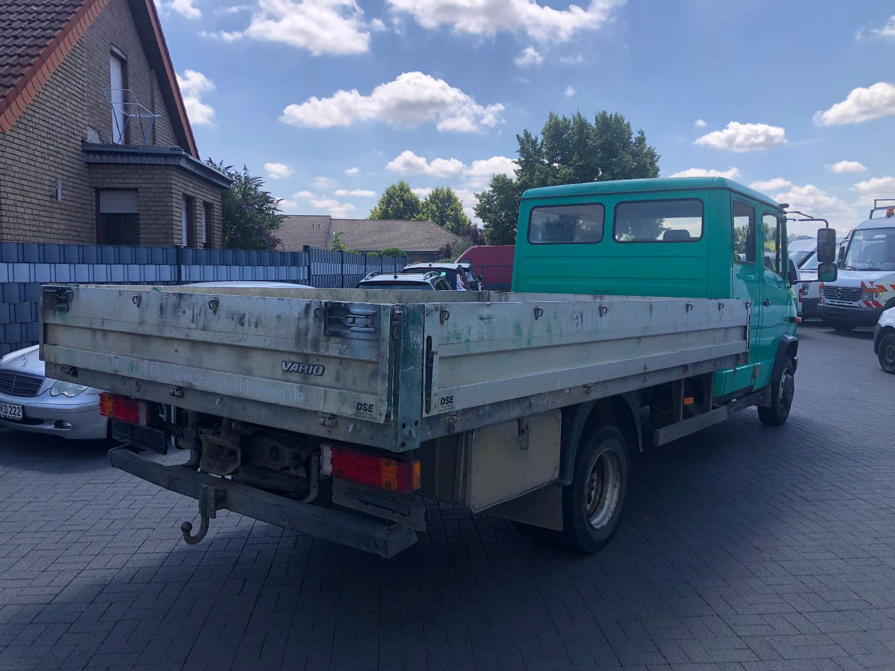 Mercedes-Benz Vario 818 D, DoKa - Transportbil med flak, Dubbelhytt transportbil: bild 3 Mercedes-Benz Vario 818 D, DoKa - Transportbil med flak, Dubbelhytt transportbil: bild 3