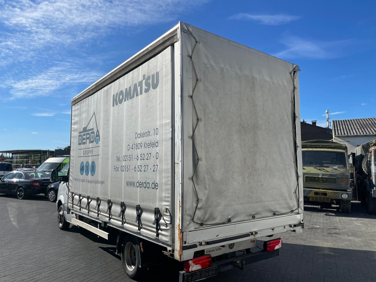 Volkswagen Crafter 50 Pritsche+Plane Klima, Maxi - Transportbil med kapell: bild 4 Volkswagen Crafter 50 Pritsche+Plane Klima, Maxi - Transportbil med kapell: bild 4