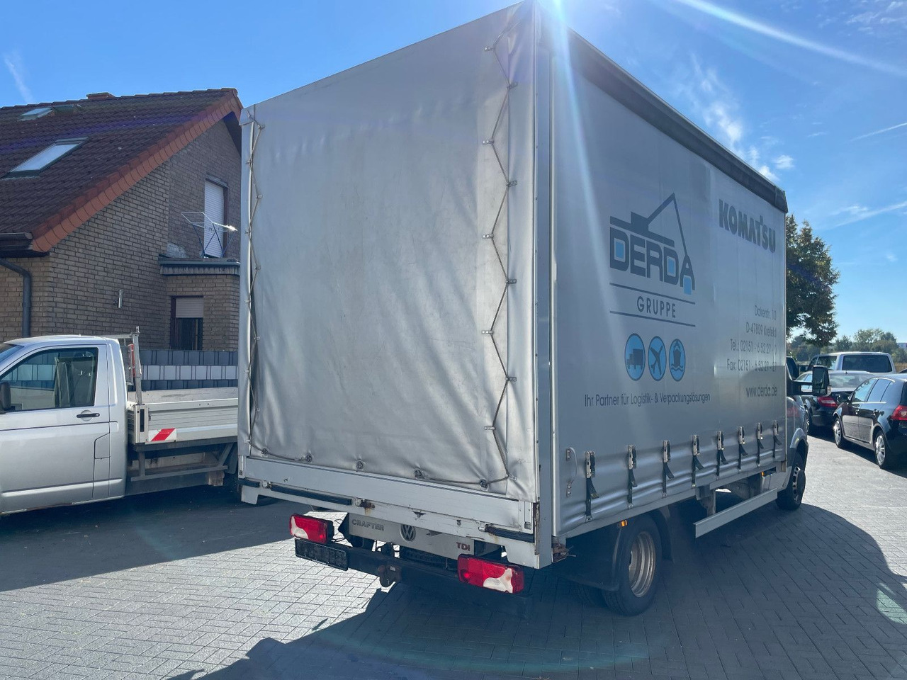 Volkswagen Crafter 50 Pritsche+Plane Klima, Maxi - Transportbil med kapell: bild 2 Volkswagen Crafter 50 Pritsche+Plane Klima, Maxi - Transportbil med kapell: bild 2