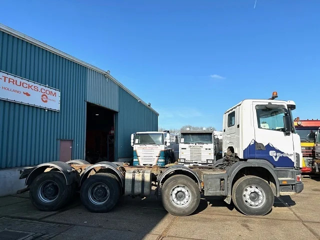 Scania R124-420 C 8x4 FULL STEEL CHASSIS (EURO 3 / FULL STEEL SUSPENSION / REDUCTION AXLES / GRS900 GEARBOX) - Chassi lastbil: bild 2 Scania R124-420 C 8x4 FULL STEEL CHASSIS (EURO 3 / FULL STEEL SUSPENSION / REDUCTION AXLES / GRS900 GEARBOX) - Chassi lastbil: bild 2