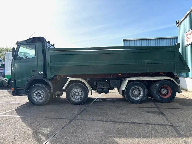 Tippbil lastbil Volvo FH 12.420 8x4 FULL STEEL KIPPER (12+2 GEARS MANUAL GEARBOX / FULL STEEL SUSPENSION / REDUCTION AXLES / VEB-ENGINE BRAKE): bild 6