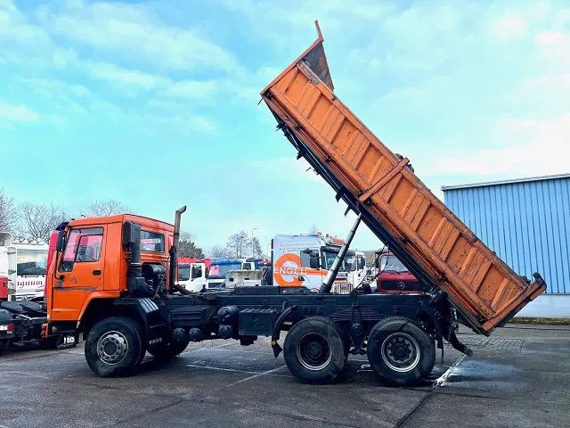 Volvo FL 12.380 6x6 FULL STEEL SUSPENSION MEILLER KIPPER (EURO 2 / MANUAL GEARBOX / REDUCTION AXLES / FULL STEEL SUSPENSION) - Tippbil lastbil: bild 5 Volvo FL 12.380 6x6 FULL STEEL SUSPENSION MEILLER KIPPER (EURO 2 / MANUAL GEARBOX / REDUCTION AXLES / FULL STEEL SUSPENSION) - Tippbil lastbil: bild 5