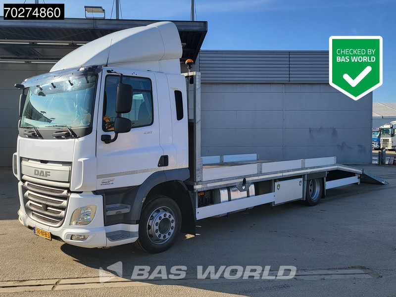 DAF CF 250 4X2 18tons NL-Truck Machine transporter Hydraulic ramps Euro 6 - Biltransportbil lastbil: bild 1 DAF CF 250 4X2 18tons NL-Truck Machine transporter Hydraulic ramps Euro 6 - Biltransportbil lastbil: bild 1