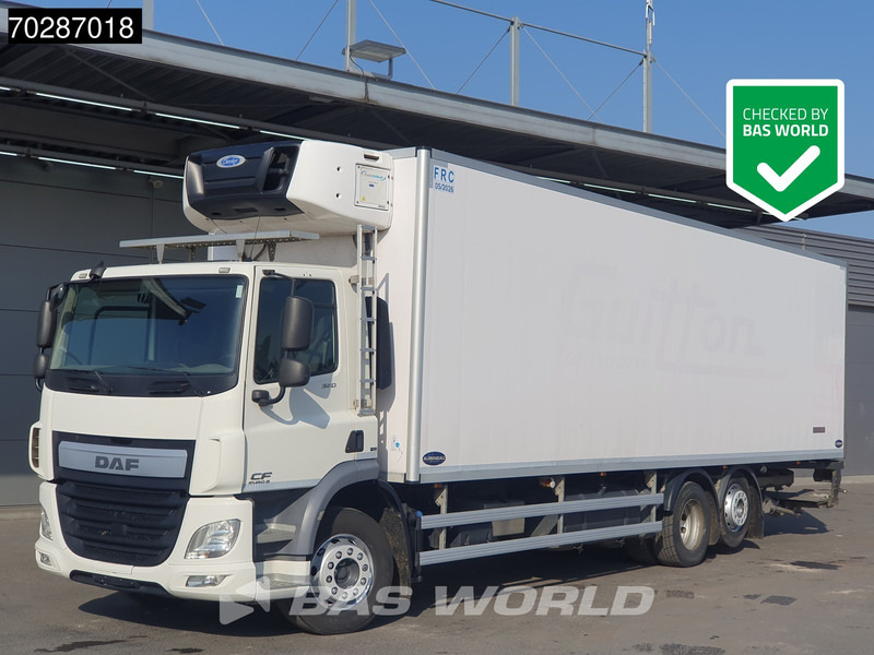 DAF CF 320 6X2 Carrier Supra 1150 2000kg Ladebordwand Lift asche Automatic ACC Euro 6 - Kylbil lastbil: bild 1 DAF CF 320 6X2 Carrier Supra 1150 2000kg Ladebordwand Lift asche Automatic ACC Euro 6 - Kylbil lastbil: bild 1