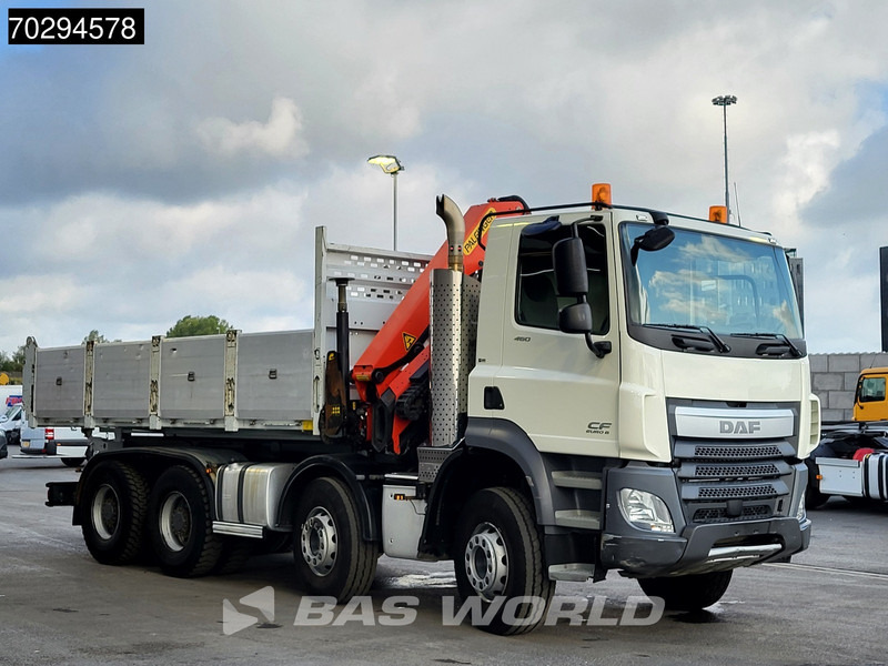 DAF CF 460 8X4 Palfinger PK18002 EH Crane tipper Retarder Big-Axle Steelsuspension Manual - Tippbil lastbil, Kranbil: bild 3 DAF CF 460 8X4 Palfinger PK18002 EH Crane tipper Retarder Big-Axle Steelsuspension Manual - Tippbil lastbil, Kranbil: bild 3