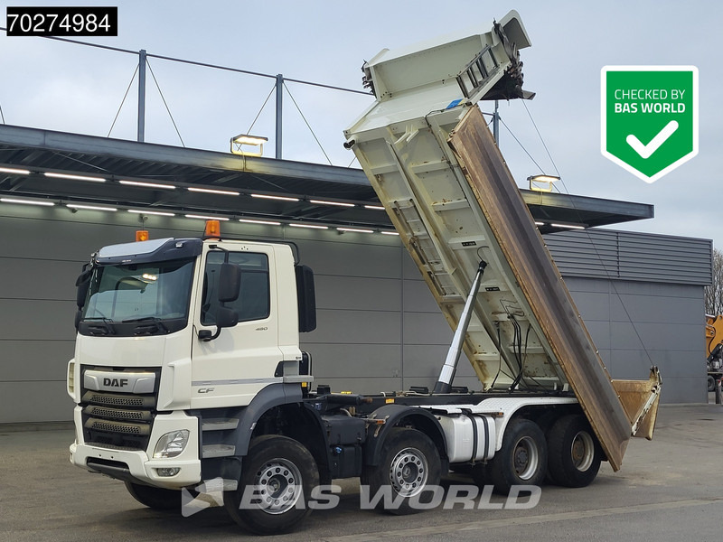 DAF CF 480 8X4 14m3 2-way KH Kipper Big-Axle Steelsuspension Euro 6 - Tippbil lastbil: bild 1 DAF CF 480 8X4 14m3 2-way KH Kipper Big-Axle Steelsuspension Euro 6 - Tippbil lastbil: bild 1