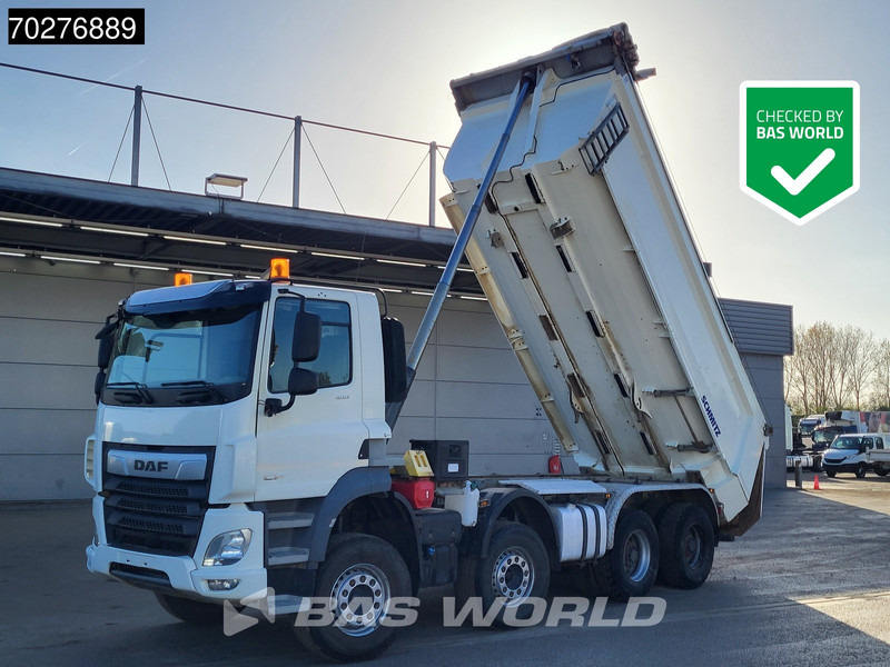 DAF CF 480 8X4 20m3 Schmitz tipper Big-Axle Automatic Euro 6 - Tippbil lastbil: bild 1 DAF CF 480 8X4 20m3 Schmitz tipper Big-Axle Automatic Euro 6 - Tippbil lastbil: bild 1
