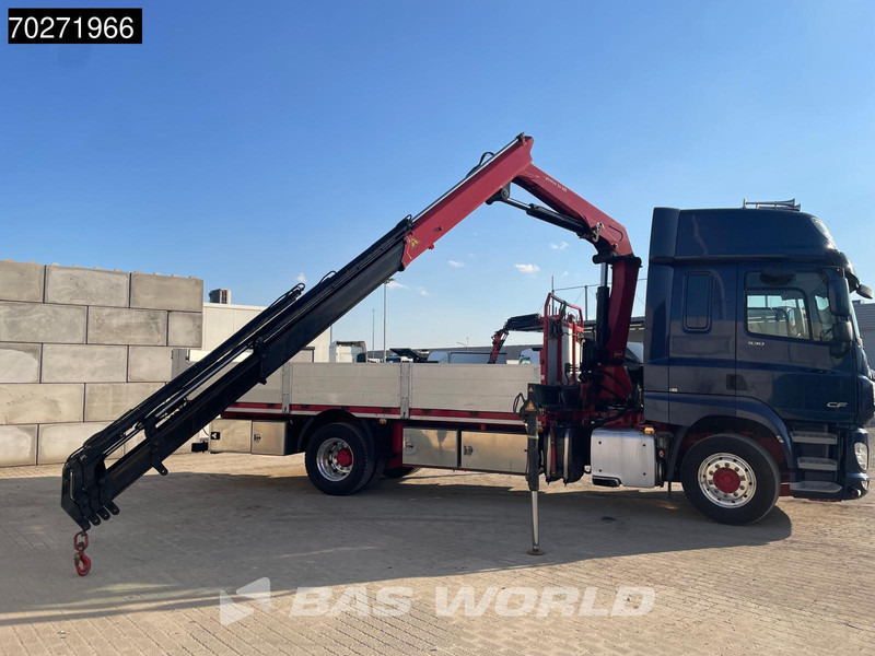DAF CF 530 4X2 HMF 1820-RC Kran Crane Retarder Space cab Euro 6 - Flakbil, Kranbil: bild 2 DAF CF 530 4X2 HMF 1820-RC Kran Crane Retarder Space cab Euro 6 - Flakbil, Kranbil: bild 2