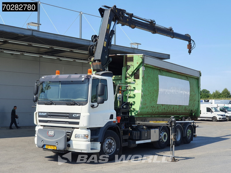 DAF CF85.360 8X2 NL-Truck Hiab 211 E-3 HIPRO Kran 21T Multilift Euro 5 - Lastväxlare lastbil, Kranbil: bild 5 DAF CF85.360 8X2 NL-Truck Hiab 211 E-3 HIPRO Kran 21T Multilift Euro 5 - Lastväxlare lastbil, Kranbil: bild 5