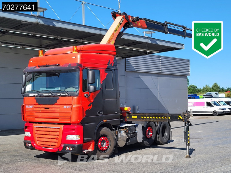 DAF XF 410 XF 6X2 Hydraulik Lift+Lenkachse Kran Palfinger PK20002 Euro 5 - Dragbil: bild 1 DAF XF 410 XF 6X2 Hydraulik Lift+Lenkachse Kran Palfinger PK20002 Euro 5 - Dragbil: bild 1