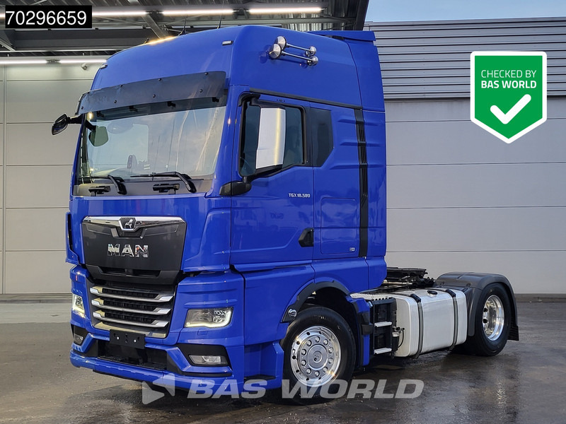 MAN TGX 18.580 4X2 Good Tyres! GX Retarder 2xTanks DynamicSteering Standairco Alcoa's Navi ACC LED Euro 6 - Dragbil: bild 1 MAN TGX 18.580 4X2 Good Tyres! GX Retarder 2xTanks DynamicSteering Standairco Alcoa's Navi ACC LED Euro 6 - Dragbil: bild 1
