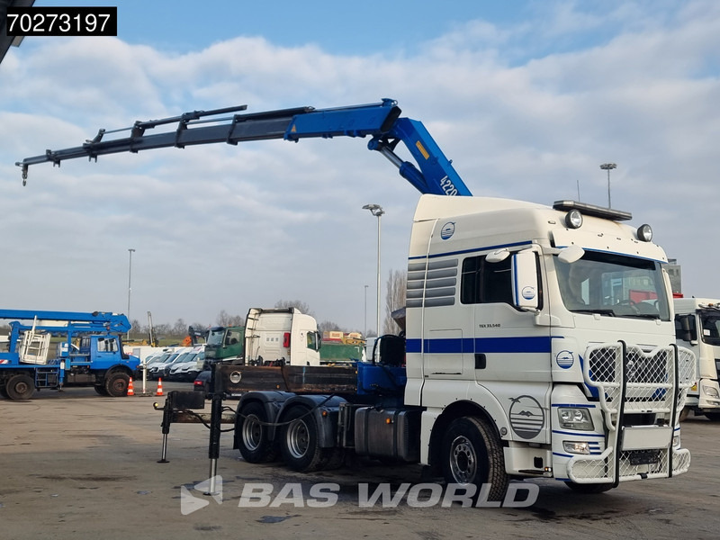 MAN TGX 33.540 TGX 6X4 HMF 4220 6 Extensions Kran XLX Retarder Euro 5 - Dragbil: bild 3 MAN TGX 33.540 TGX 6X4 HMF 4220 6 Extensions Kran XLX Retarder Euro 5 - Dragbil: bild 3