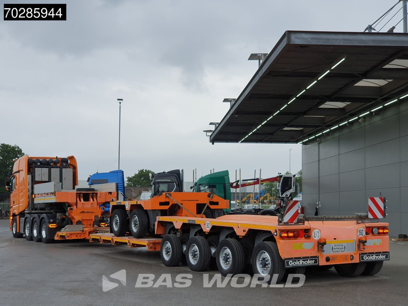 Mercedes-Benz Actros 4163 8X4 180T GigaSpace Retarder Hydrauliek BigAxle Alcoa´s // Lowbed Trailer / 6 Axles / Hydraulic Pendle Axles / Extend - Dragbil: bild 3 Mercedes-Benz Actros 4163 8X4 180T GigaSpace Retarder Hydrauliek BigAxle Alcoa´s // Lowbed Trailer / 6 Axles / Hydraulic Pendle Axles / Extend - Dragbil: bild 3