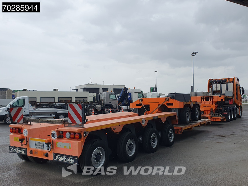 Mercedes-Benz Actros 4163 8X4 180T GigaSpace Retarder Hydrauliek BigAxle Alcoa´s // Lowbed Trailer / 6 Axles / Hydraulic Pendle Axles / Extend - Dragbil: bild 5 Mercedes-Benz Actros 4163 8X4 180T GigaSpace Retarder Hydrauliek BigAxle Alcoa´s // Lowbed Trailer / 6 Axles / Hydraulic Pendle Axles / Extend - Dragbil: bild 5