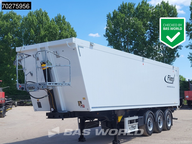 Fliegl SDS02 3 axles 50m3 ALU Liftachse - Tippbil semitrailer: bild 1 Fliegl SDS02 3 axles 50m3 ALU Liftachse - Tippbil semitrailer: bild 1