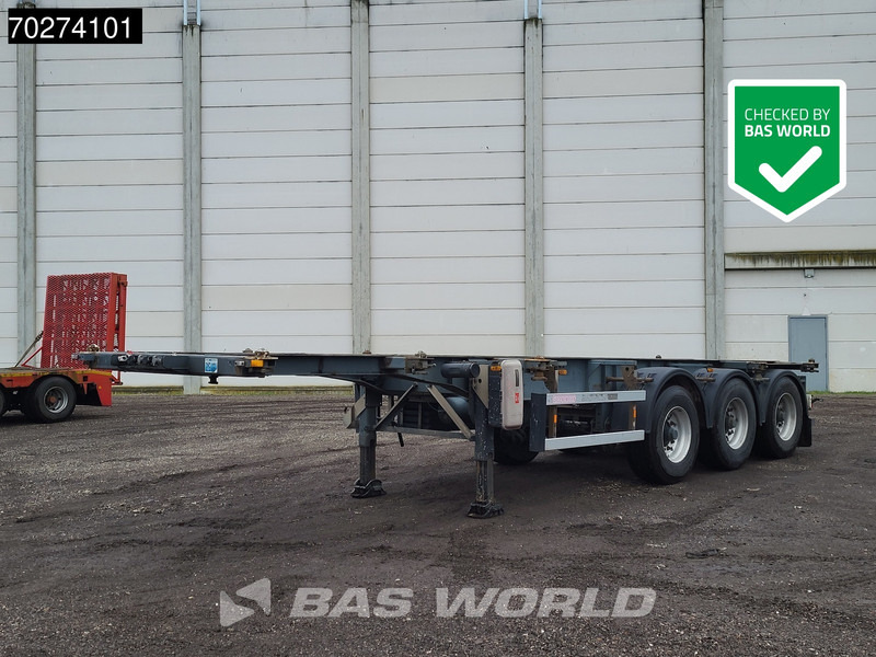 Groenewegen 30CC-14-27 ADR 20ft 30ft Liftachse - Containerbil/ Växelflak semitrailer: bild 1 Groenewegen 30CC-14-27 ADR 20ft 30ft Liftachse - Containerbil/ Växelflak semitrailer: bild 1