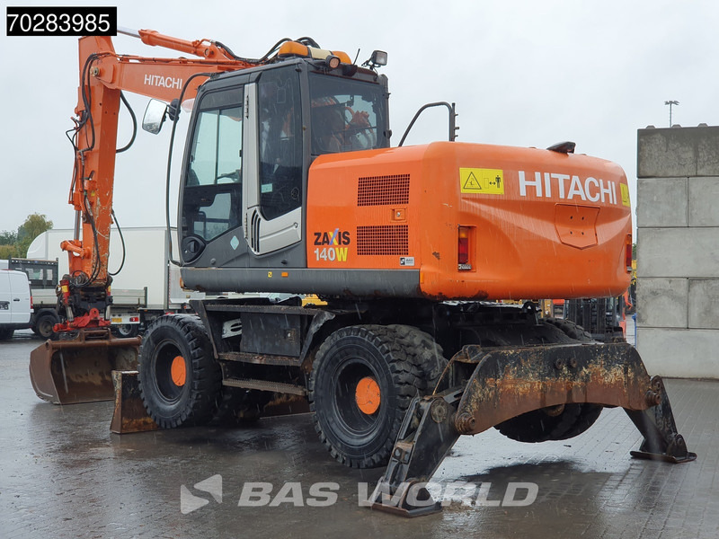 Hitachi ZX140W -3 OUTRIGGERS - ROTOTILT - Grävmaskin på däck: bild 2 Hitachi ZX140W -3 OUTRIGGERS - ROTOTILT - Grävmaskin på däck: bild 2