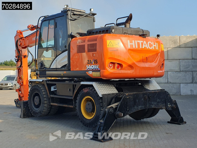 Hitachi ZX140W -6 OUTRIGGERS + BLADE - Grävmaskin på däck: bild 2 Hitachi ZX140W -6 OUTRIGGERS + BLADE - Grävmaskin på däck: bild 2