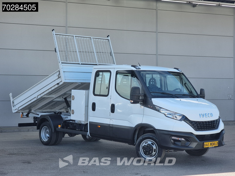 Iveco Daily 35C16 3.0L Kipper met Kist Dubbel Cabine Dubbellucht 3,5t Trekhaak Airco Cruise Euro6 Kieper Tipper Benne A/C Double cabin Towba - Transportbil med flak: bild 3 Iveco Daily 35C16 3.0L Kipper met Kist Dubbel Cabine Dubbellucht 3,5t Trekhaak Airco Cruise Euro6 Kieper Tipper Benne A/C Double cabin Towba - Transportbil med flak: bild 3