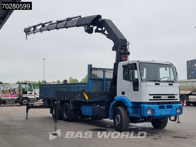 Iveco EuroTrakker 310 6X4 Palfinger PK36002 Kran Crane Manual Big-Axle Euro 3 - Flakbil, Kranbil: bild 2 Iveco EuroTrakker 310 6X4 Palfinger PK36002 Kran Crane Manual Big-Axle Euro 3 - Flakbil, Kranbil: bild 2