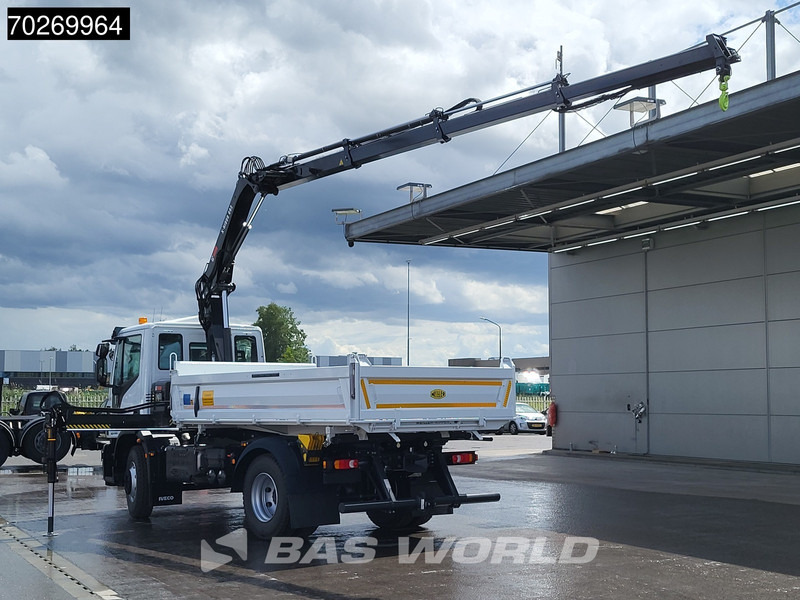 Iveco Eurocargo 160E280 4X2 NEW! Hiab XHIDUO092E-3 Kran Crane 6m3 3-way Tipper ACC - Tippbil lastbil, Kranbil: bild 2 Iveco Eurocargo 160E280 4X2 NEW! Hiab XHIDUO092E-3 Kran Crane 6m3 3-way Tipper ACC - Tippbil lastbil, Kranbil: bild 2